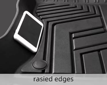 rasied edges