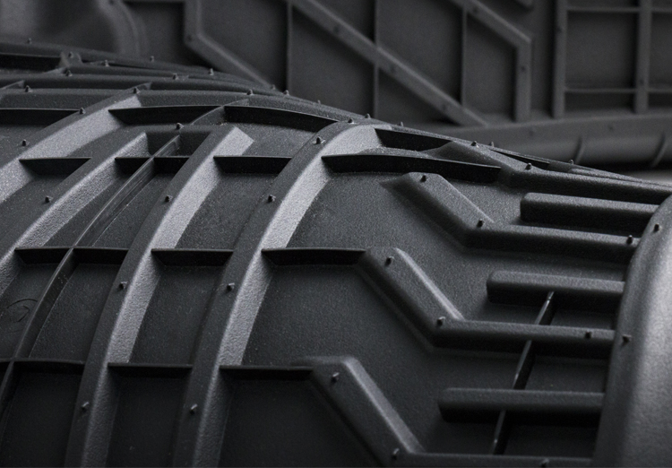 bottom of the car mat