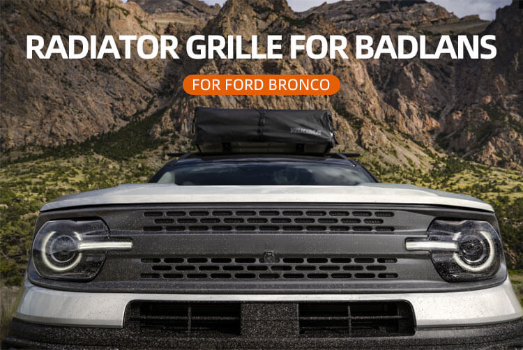 Radiator Grille For Ford Bronco (1)