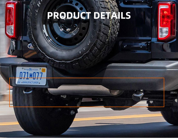 Tow Bar For Ford Bronco (3)