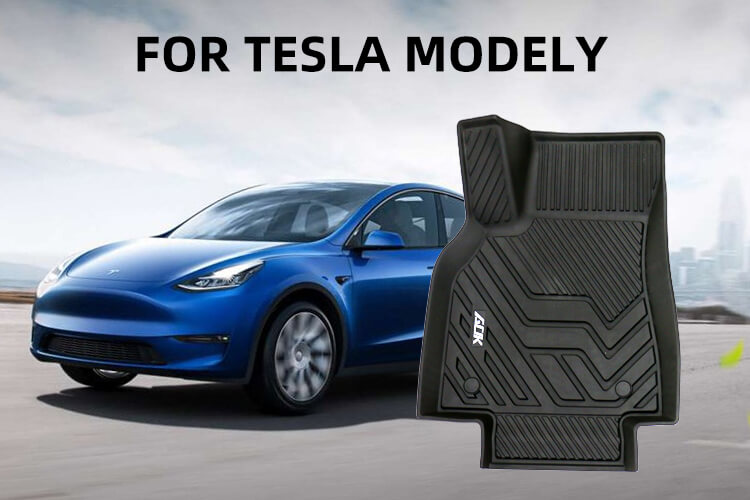 TPE CAR FLOOR MAT FOR TESLA MODEL Y 2020+ (1)