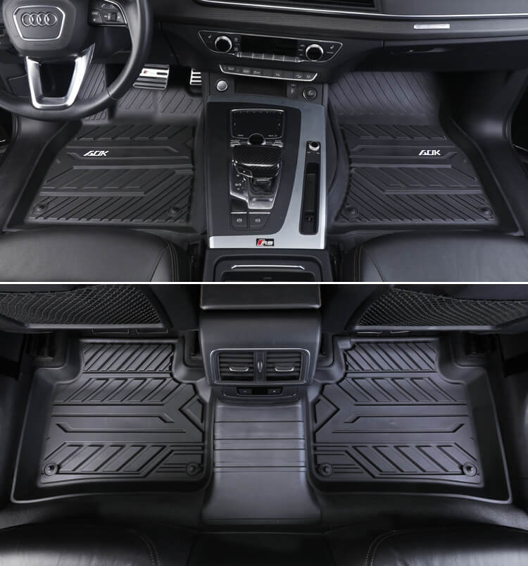 TPE CAR FLOOR MAT FOR FORD RANGER SUPER CREW 2019+ (9)