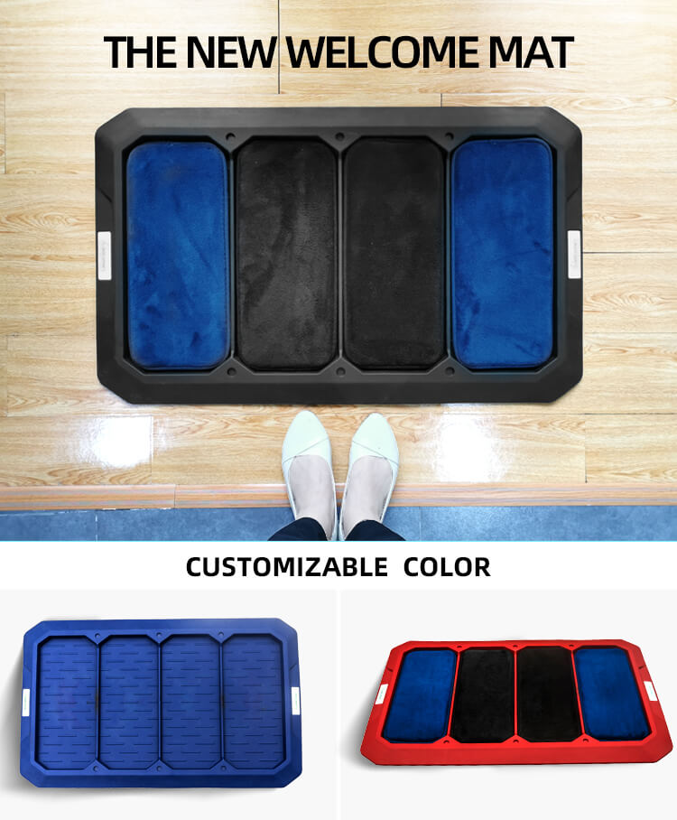 HOT SALE HOUSEHOLD TPE ENTRANCE NON-SLIP DISINFECTION FLOOR MAT  (2)