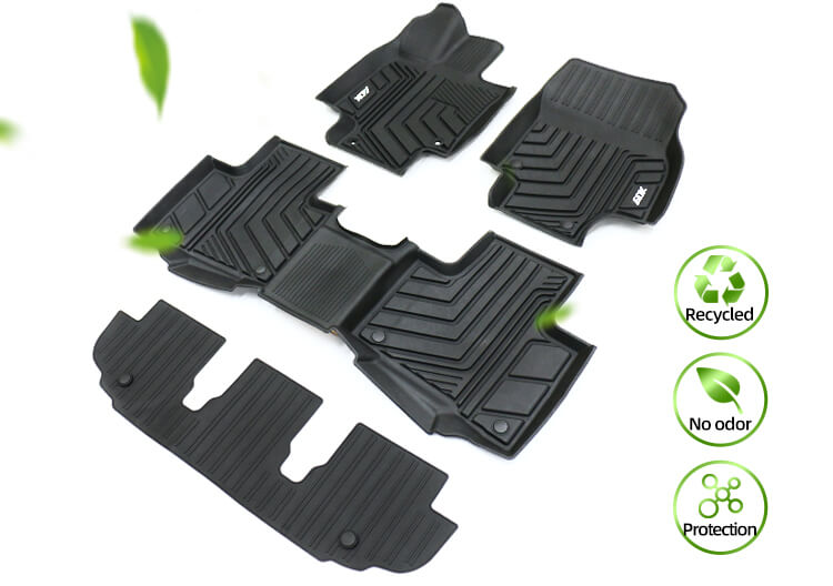TPE CAR FLOOR MAT FOR TOYOTA HIGHLANDER 2020+ (2)