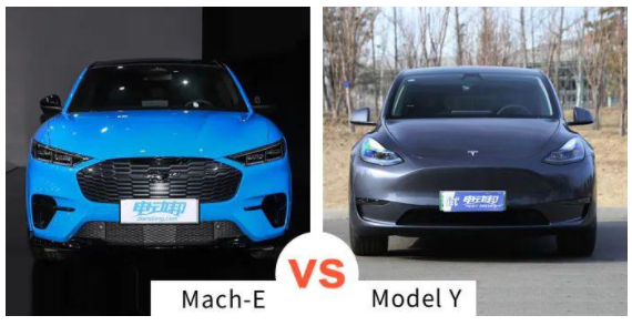 mach-e tesla