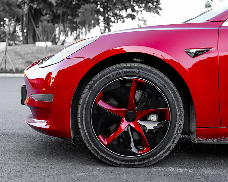 PLASTIC WHEEL COVERS FOR 17-19 YEARS TESLA MODEL 3 (6)