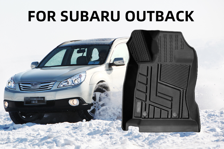TPE CAR FLOOR MAT FOR SUBARU OUTBACK 2015+ (1)