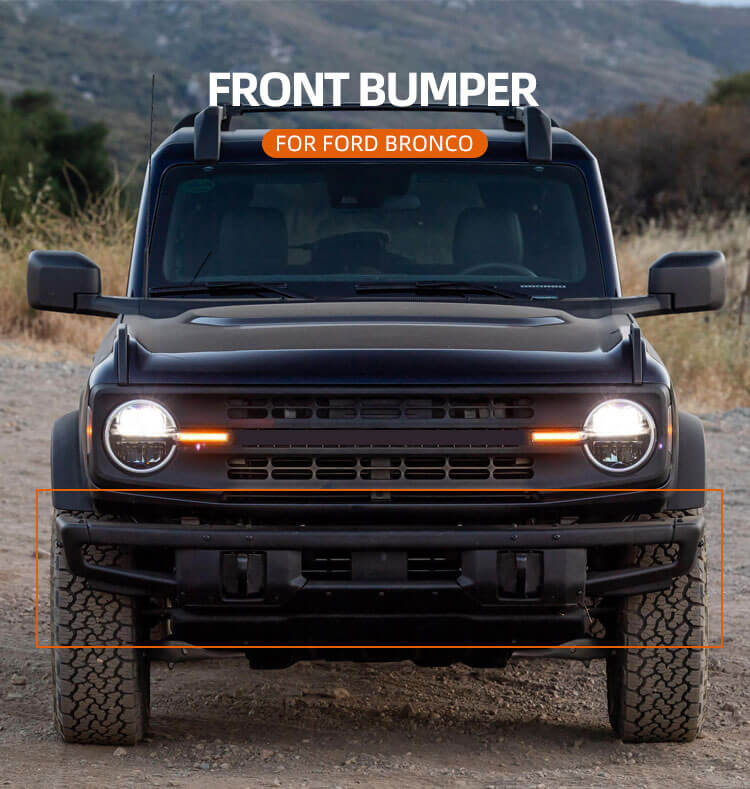 Front Bumper For Ford Bronco (1)