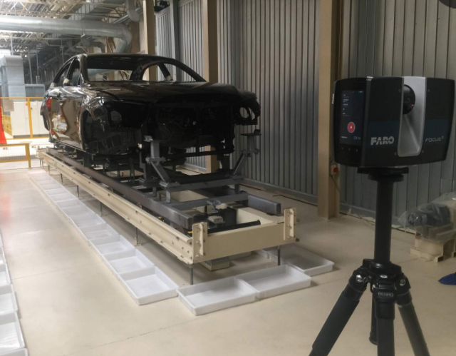 Application of 3D scanning technology in the automotive industry