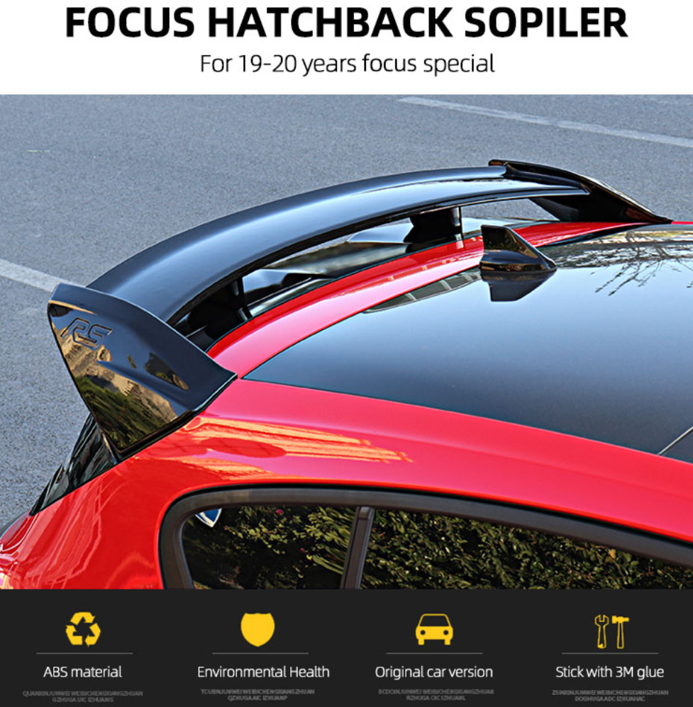 ROOF SPOILER FOR FORD FOCUS