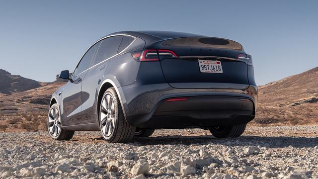 model y back