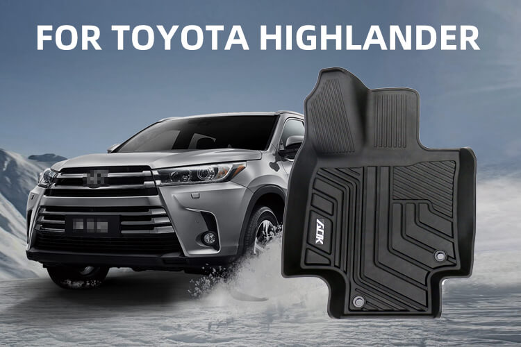 TPE CAR FLOOR MAT FOR TOYOTA HIGHLANDER 2020+ (1)