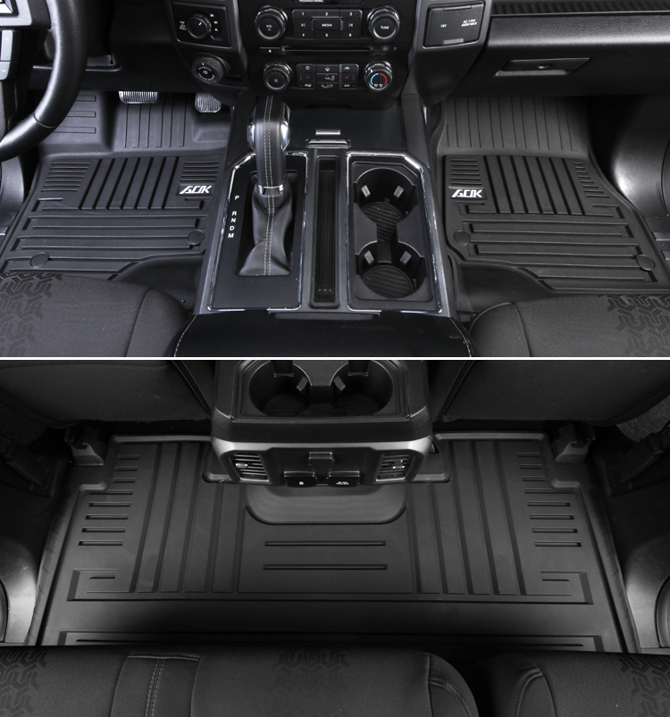 TPE car floor mat for Toyota ford F150 2015+
