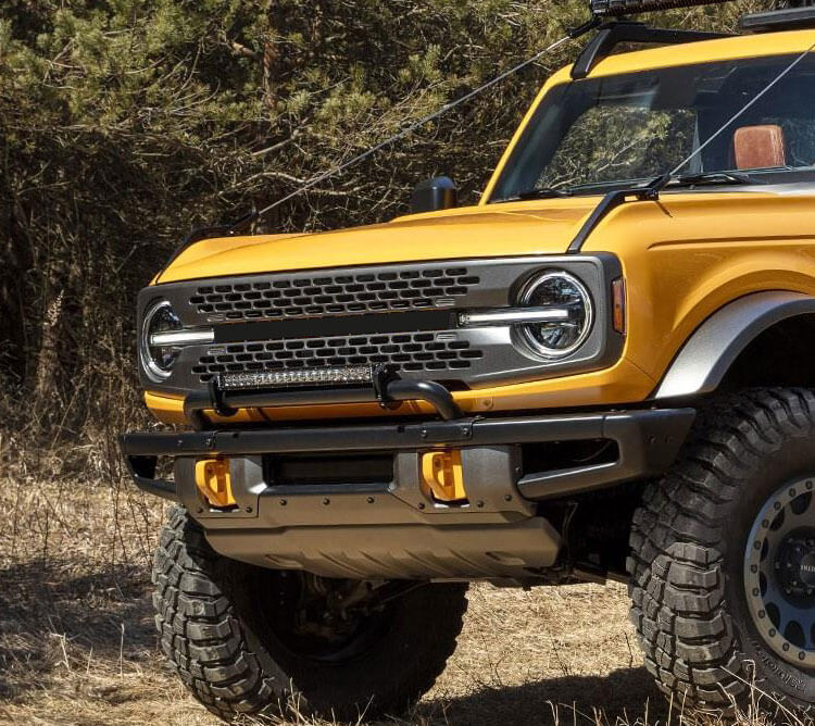 Radiator Grille For Ford Bronco (4)