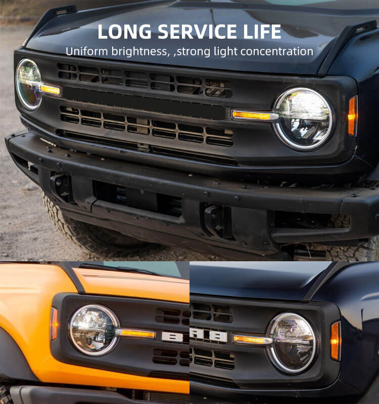 bronco Low-profile headlights (2)