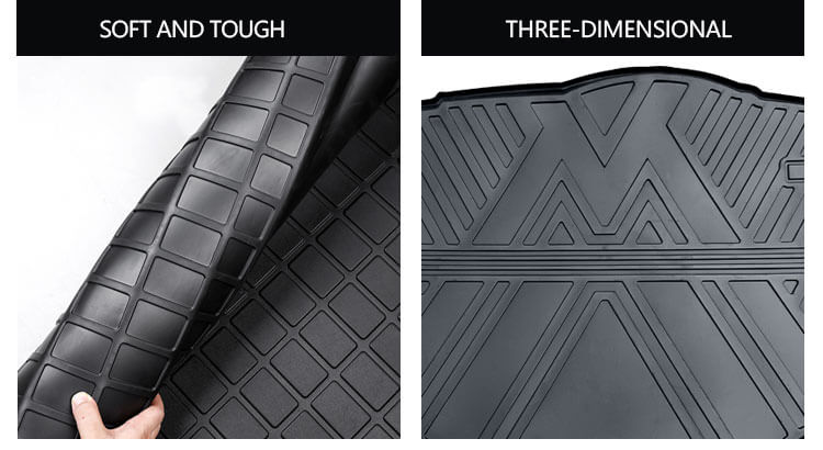 TPE CAR TRUNK MAT FOR VOLKSWAGEN POLO (6)