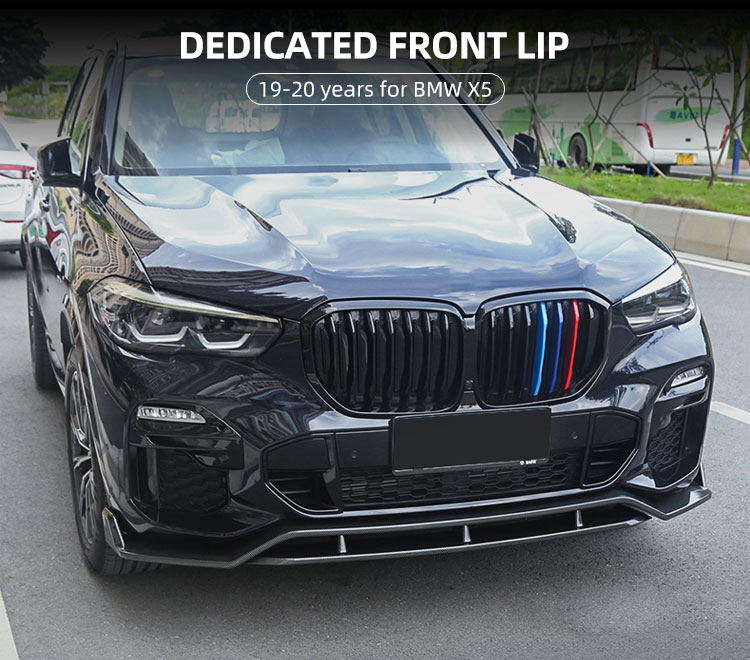 ABS MATERIAL CAR FRONT LIP FOR BMW X5 (1)