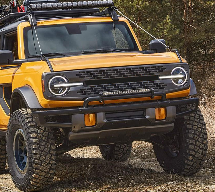Radiator Grille For Ford Bronco (5)