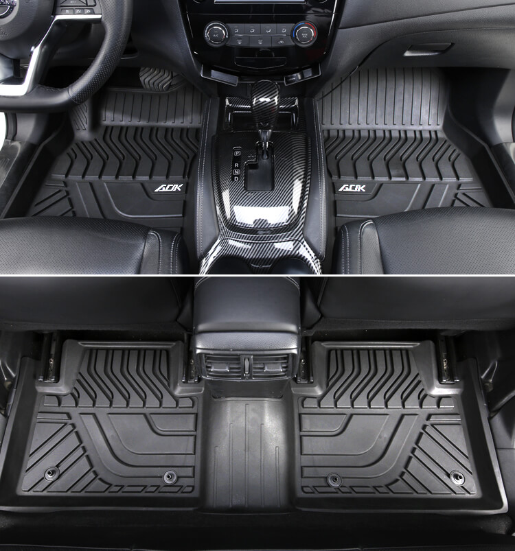 TPE CAR FLOOR MAT FOR NISSAN X-TRAIL 2014+ (9)