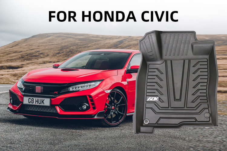 TPE CAR FLOOR MAT FOR HONDA CIVIC 2016+ (1)