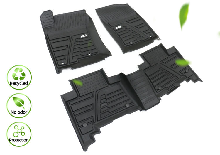 TPE CAR FLOOR MAT FOR TOYOTA 4 RUNNER 2013+ (2)