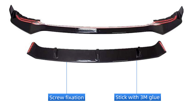 ABS MATERIAL CAR FRONT LIP FOR BMW X5 (2)