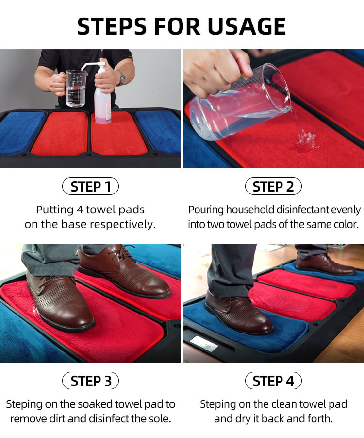 HOT SALE HOUSEHOLD TPE ENTRANCE NON-SLIP DISINFECTION FLOOR MAT  (8)