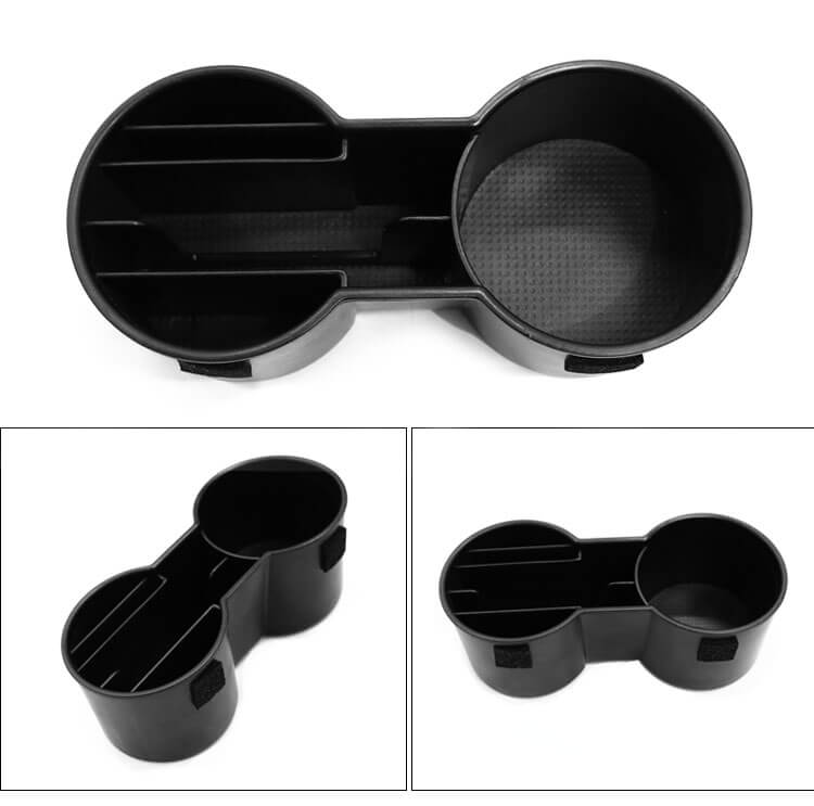 DOUBLE WATER CUP CARD SLOT FOR TESLA MODEL 3 2019+ (2)