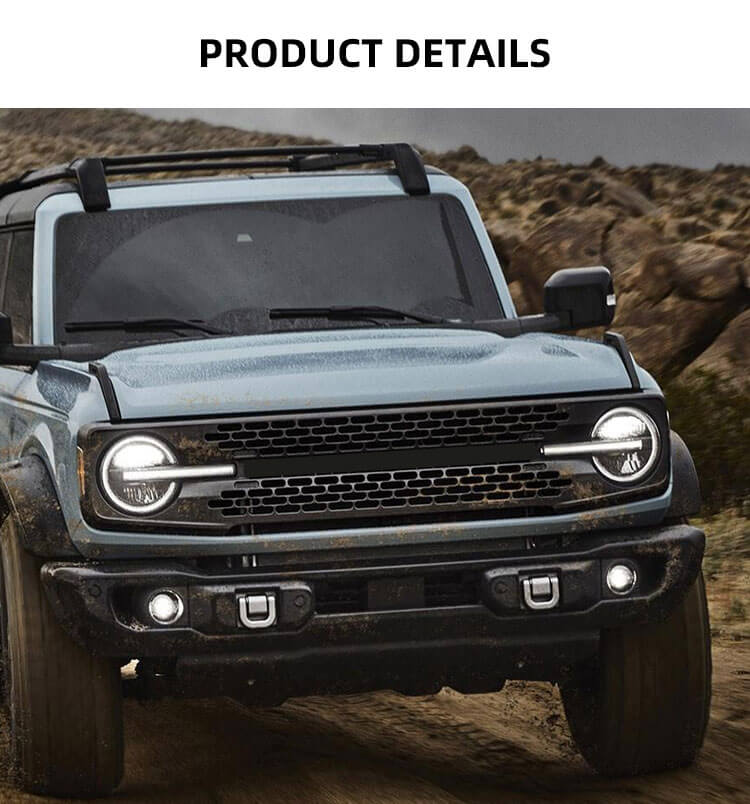 Radiator Grille For Ford Bronco (3)