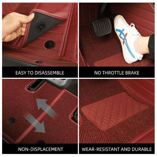 Leather Car Mat For Tesla Model 3 (7)-600