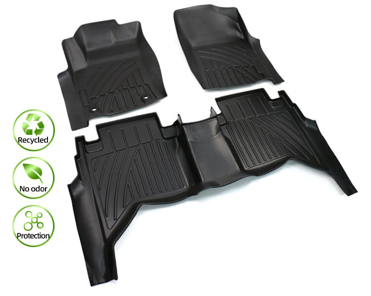 TPE Car Floor Mat For Toyota Hilux 2021 (2)