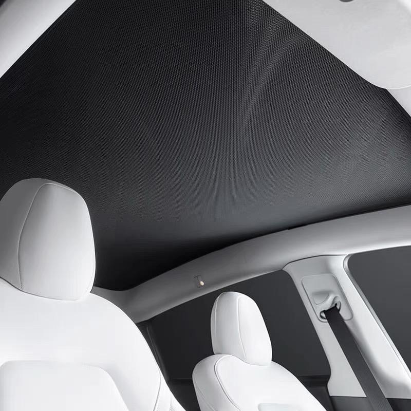 Behind the explosion of car sunshades, which products did Tesla bring?