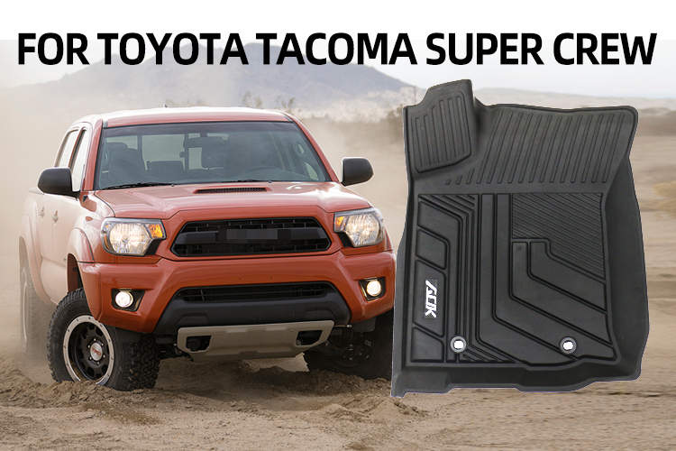 TPE CAR FLOOR MAT FOR TOYOTA TACOMA SUPER CREW (1)