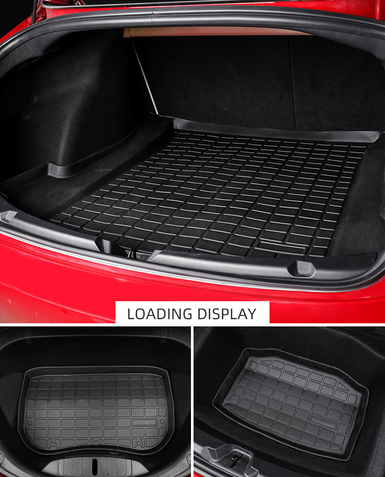 TPE CAR TRUNK MAT FOR TESLA MODEL Y  (8)