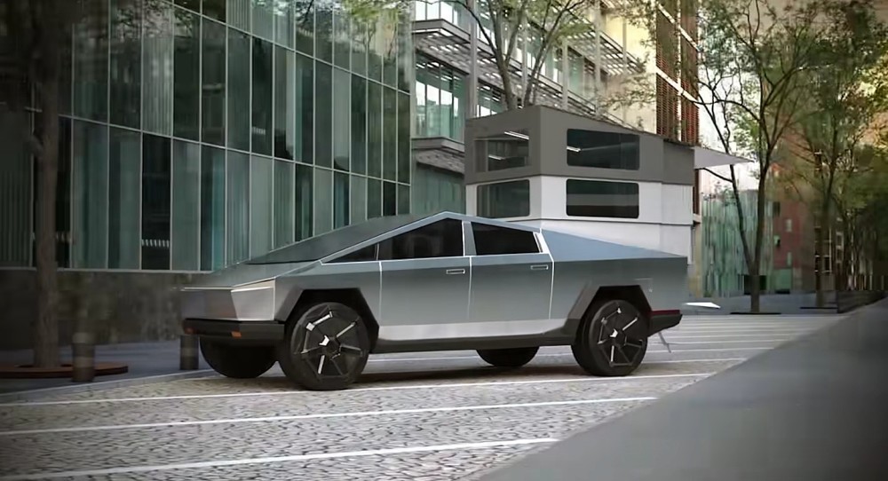 Added rear wheel steering, Tesla Cybertruck new features exposed