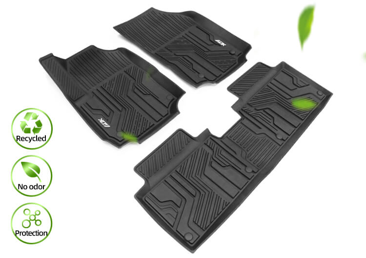 TPE CAR FLOOR MAT FOR CHEVROLET EQUINOX 2018+ (2)
