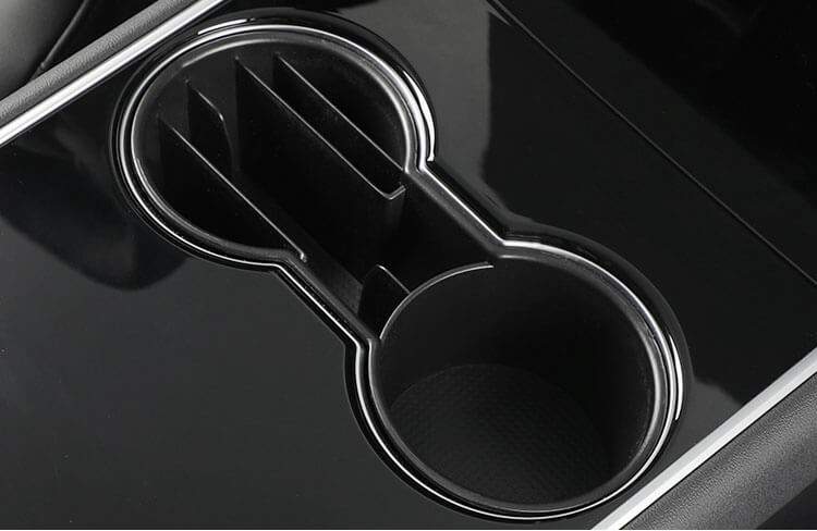 DOUBLE WATER CUP CARD SLOT FOR TESLA MODEL 3 2019+ (5)