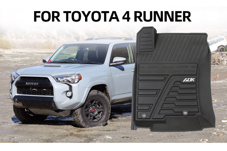 TPE CAR FLOOR MAT FOR TOYOTA 4 RUNNER 2013+ (1)