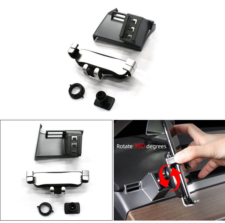 MOBILE PHONE HOLDER FOR TESLA MODEL 3 2019+ (2)