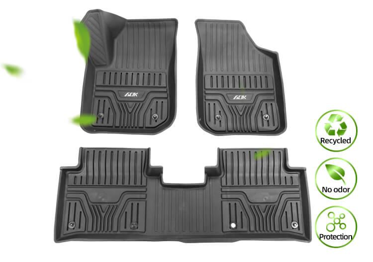 TPE CAR FLOOR MAT FOR BUICK ENVISION 2014+   (2)
