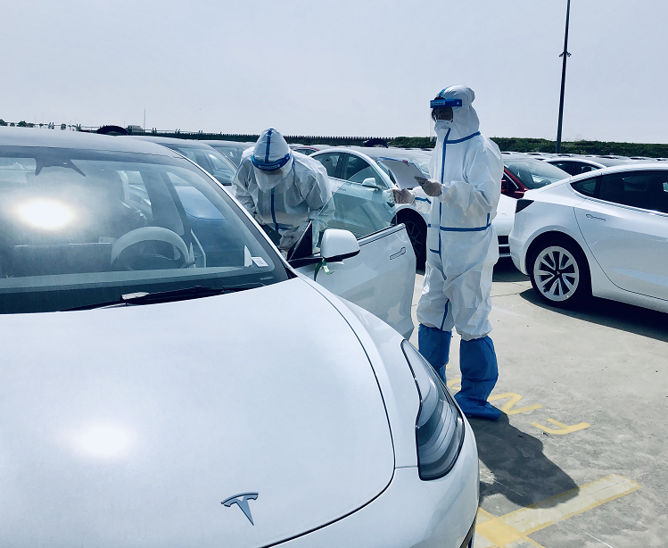 Tesla Shanghai factory resumes production, the first batch of exported electric