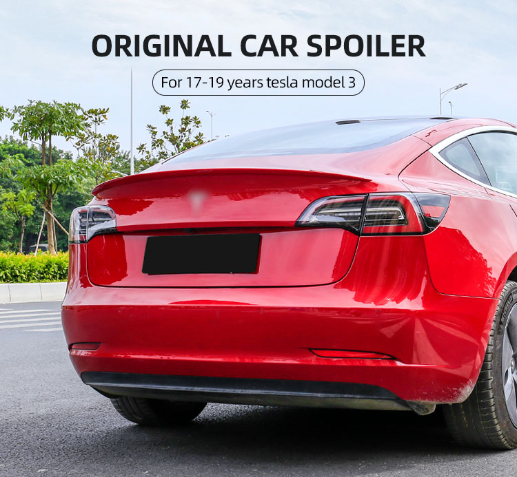 ORIGINAL CAR SPOILER FOR TESLA MODEL 3