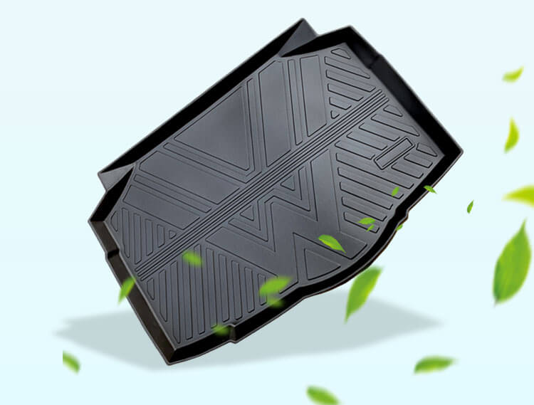 TPE CAR TRUNK MAT FOR VOLKSWAGEN POLO (3)