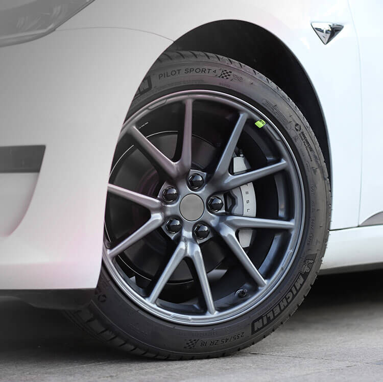 Hub Screw Protective Cover For Tesla (5)