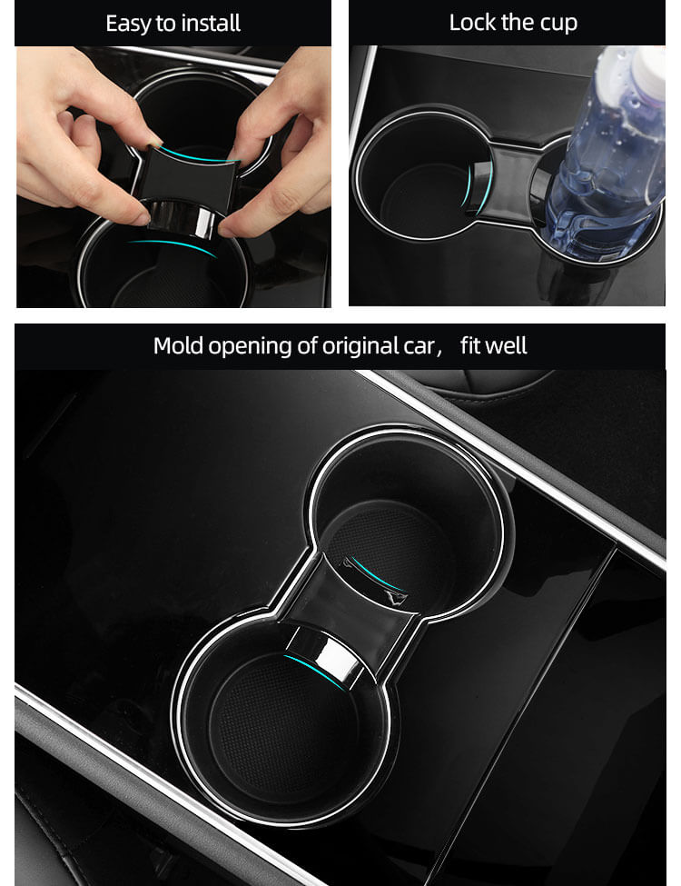 Cup Stoppe For Tesla Model 3Y (4)