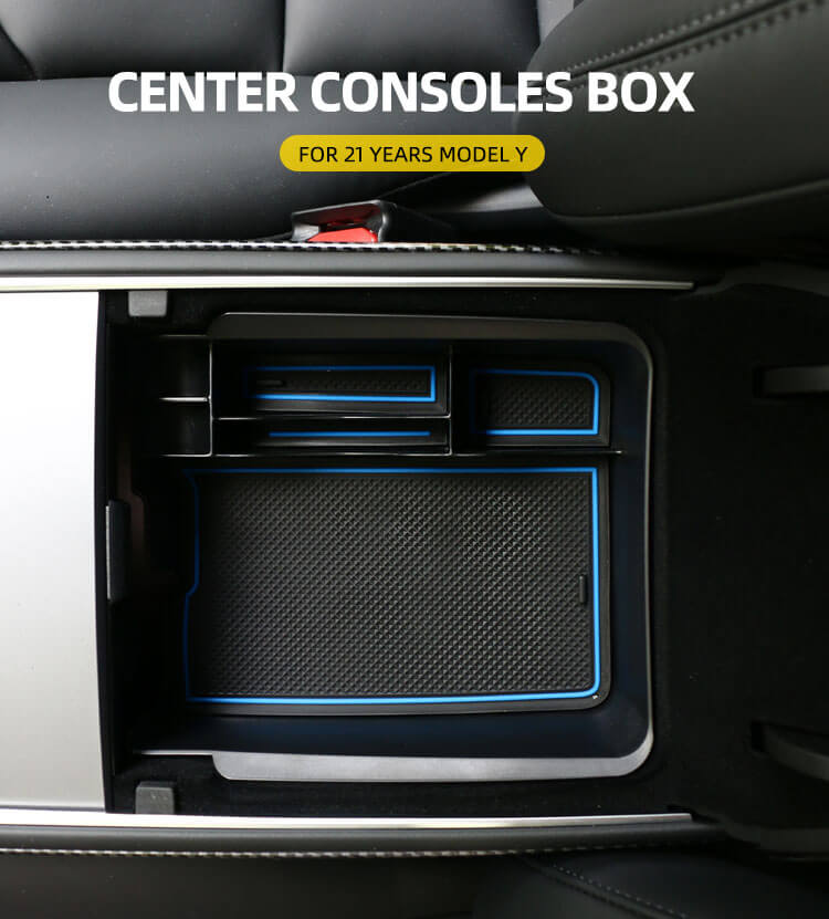 Central Storage Box For Tesla Model Y 2021 (1)