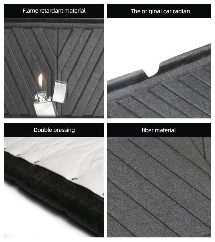Cover Sound Insulation Cotton Suitable For 2021 Model Y (3)