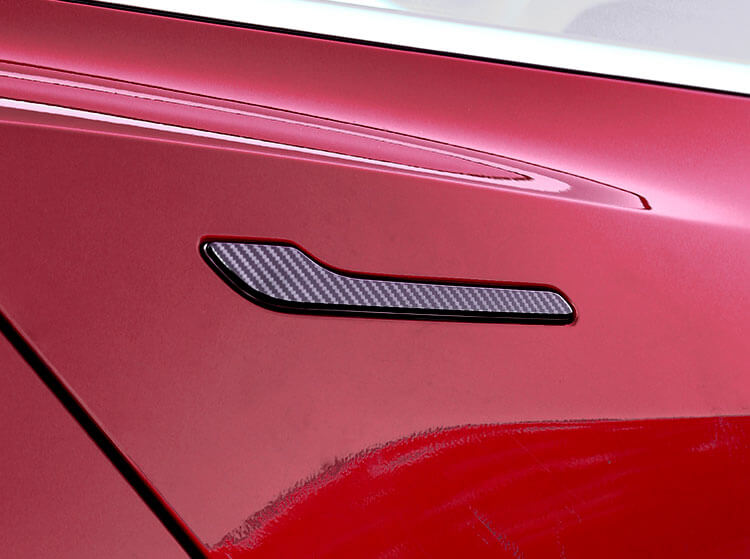 Carbon Fiber Door Handle For Tesla Model3 (10)