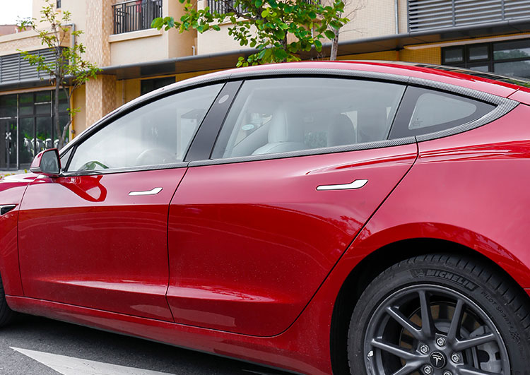 Window Trim For Tesla Model 3 (10)
