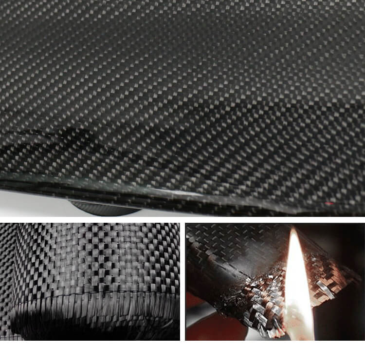 Carbon Fiber Central Control Decorative Strip For Tesla (4)